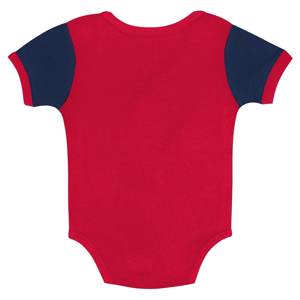 Newborn & Infant Red USMNT Field Player Bodysuit