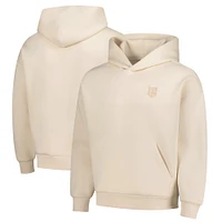 Unisex Levelwear  Khaki USMNT Luxe Signature Tri-Blend Pullover Hood