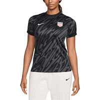 Maillot de stade réplique gardien but USMNT 2024 Nike noir pour femme