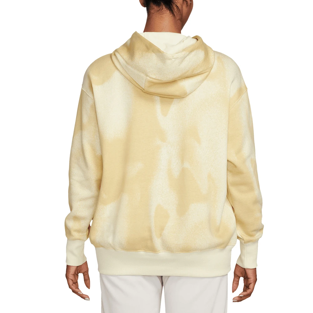 Women's Nike Cream USMNT Phoenix Fleece Oversized Pullover Hoodie