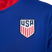 Veste entièrement zippée Nike Royal USMNT 2024 Academy Pro Anthem pour femme