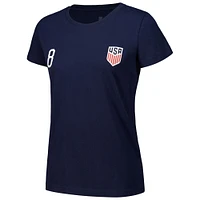 Women's Weston McKennie Navy USMNT Name & Number T-Shirt