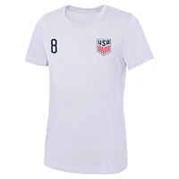 Women's Weston McKennie White USMNT Name & Number T-Shirt