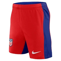 Short Nike Rouge USMNT 2024 Extérieur Stadium pour Jeunes