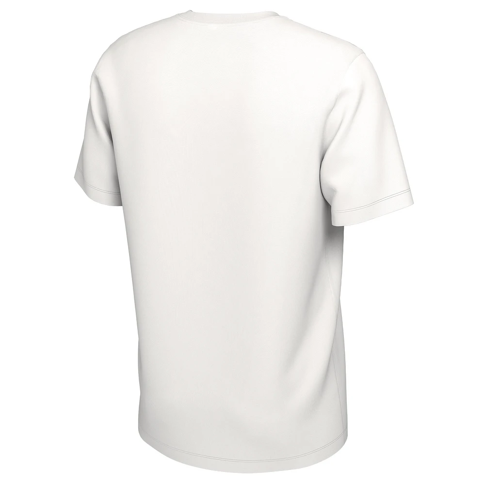 T-shirt Nike blanc pour homme avec médaille d'or des Jeux olympiques d'été USWNT 2024