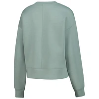 Sweat-shirt ras du cou en éponge de luxe pour femme V110850 USWoSoc CT4 US Soccer LVE S25 SWTLADCRW 00US03E10147V02001UIBGGRN