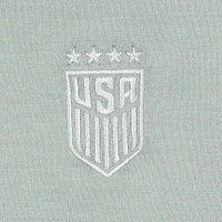 Sweat-shirt ras du cou en éponge de luxe pour femme V110850 USWoSoc CT4 US Soccer LVE S25 SWTLADCRW 00US03E10147V02001UIBGGRN