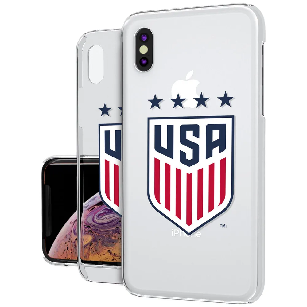 USWNT 4-Star Clear iPhone XS Max Case