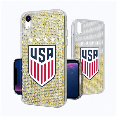 USWNT 4-Star Gold Glitter iPhone XR Case