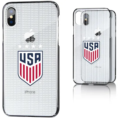 USWNT 4-Star One Team Clear iPhone X/XS Case