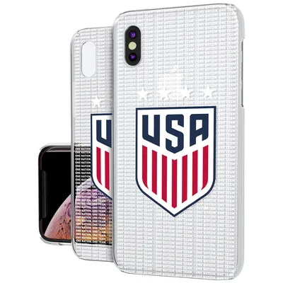 USWNT 4-Star One Team Clear iPhone XS Max Case