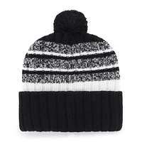 Men's '47  Black Utah Hockey Club Tavern Cuffed Knit Hat with Pom