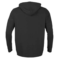 Men's Levelwear Black Utah Hockey Club Relay Core Logo Pullover Hoodie