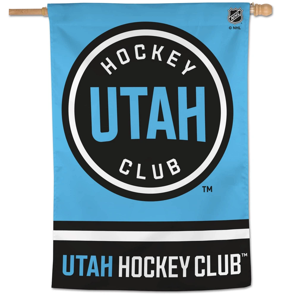 Bannière verticale recto WinCraft Utah Hockey Club 28'' x 40''