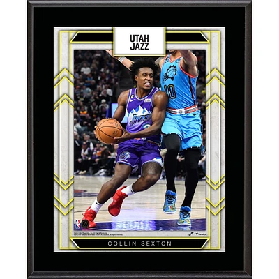Collin Sexton Utah Jazz 10.5" x 13" Sublimated Player Plaque