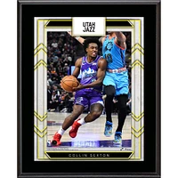 Collin Sexton Utah Jazz 10.5" x 13" Sublimated Player Plaque