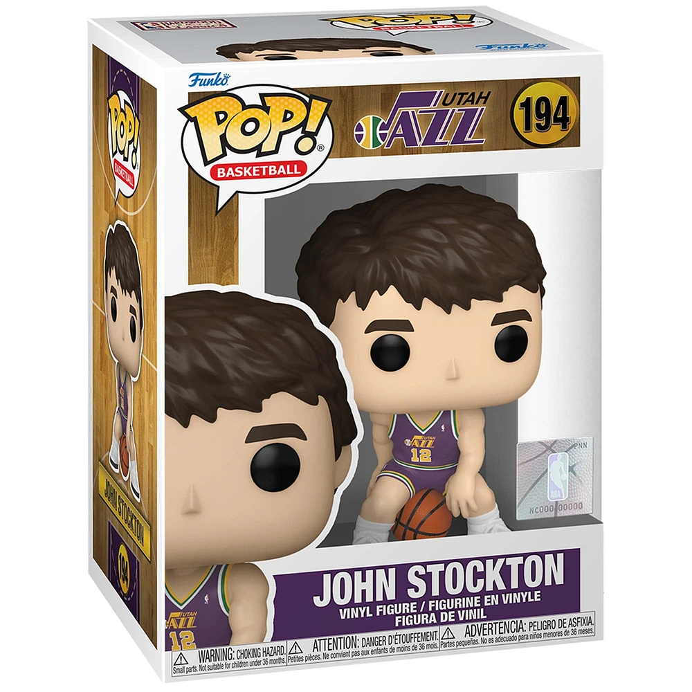 Funko Pop! Utah Jazz #194 John Stockton Vinyl Figure