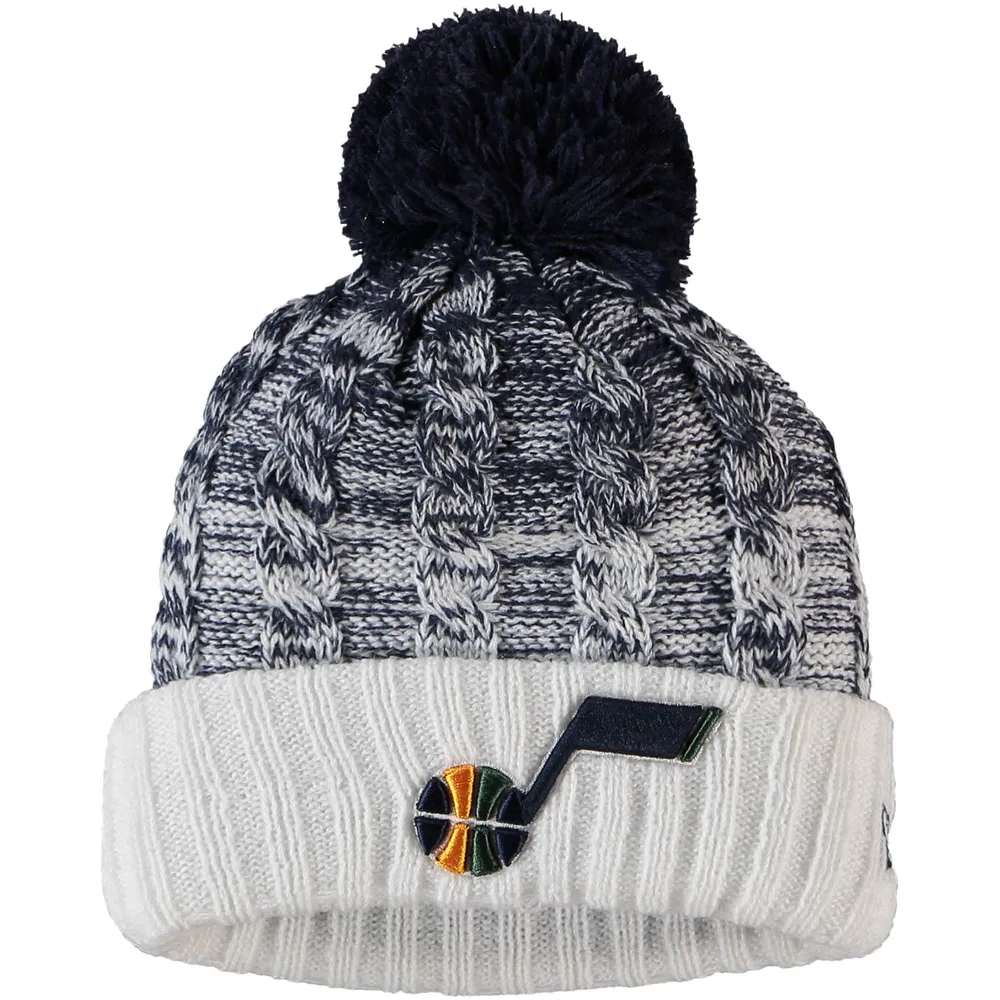 Chicago Bears NFL Fade Cuff Pom Knit Winter Hat by New Era