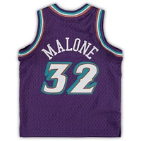 Maillot de joueur retraité Mitchell & Ness Karl Malone violet Utah Jazz 1996/97