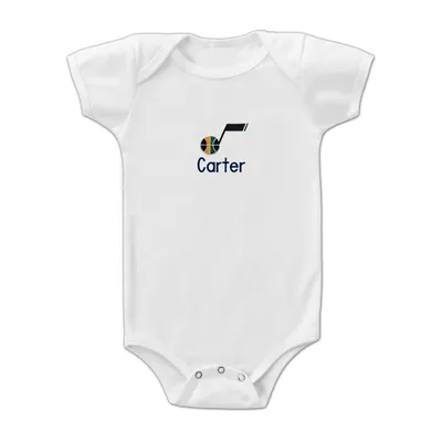 Utah Jazz Infant Personalized Bodysuit