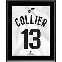 Isaiah Collier Utah Jazz 10.5" x 13" Jersey Number Sublimated Player Plaque