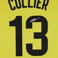 Isaiah Collier Utah Jazz Autographed Nike Gold Icon Swingman Jersey