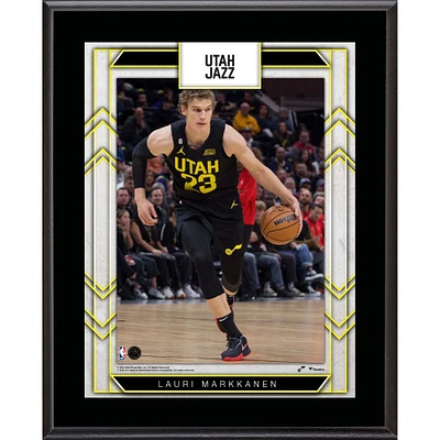Lauri Markkanen Utah Jazz 10.5" x 13" Sublimated Player Plaque