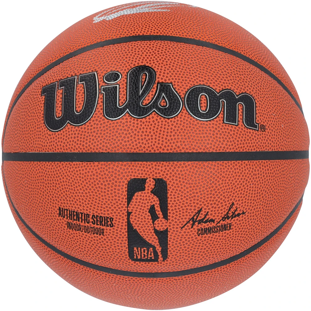 Lauri Markkanen Utah Jazz Autographed Wilson Authentic Series Indoor/Outdoor Basketball 