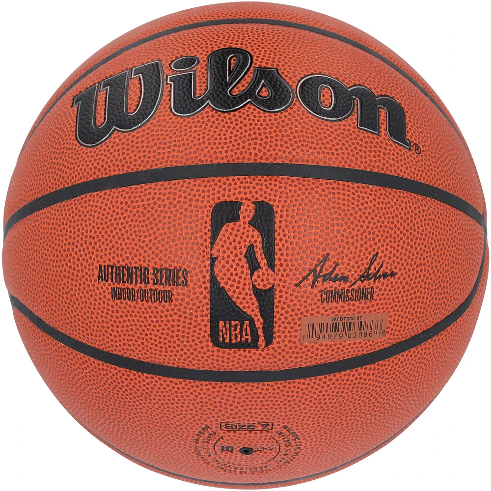Lauri Markkanen Utah Jazz Autographed Wilson Authentic Series Indoor/Outdoor Basketball 