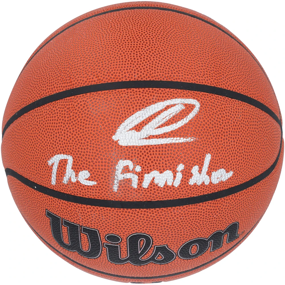 Lauri Markkanen Utah Jazz Autographed Wilson Authentic Series Indoor/Outdoor Basketball with "The Finnisher" Inscription