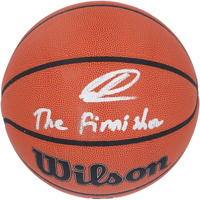 Lauri Markkanen Utah Jazz Autographed Wilson Authentic Series Indoor/Outdoor Basketball with "The Finnisher" Inscription