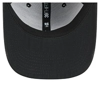 Men's New Era  Black Utah Jazz Subtle Camo 39THIRTY Flex Hat