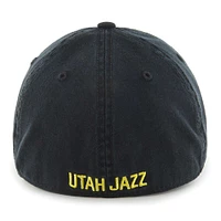 Casquette ajustée '47 Utah Jazz Classic Franchise noire pour hommes