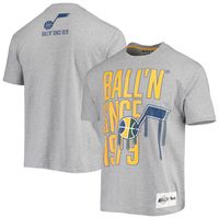 Men's BALL'N Heathered Gray Utah Jazz Since 1979 T-Shirt