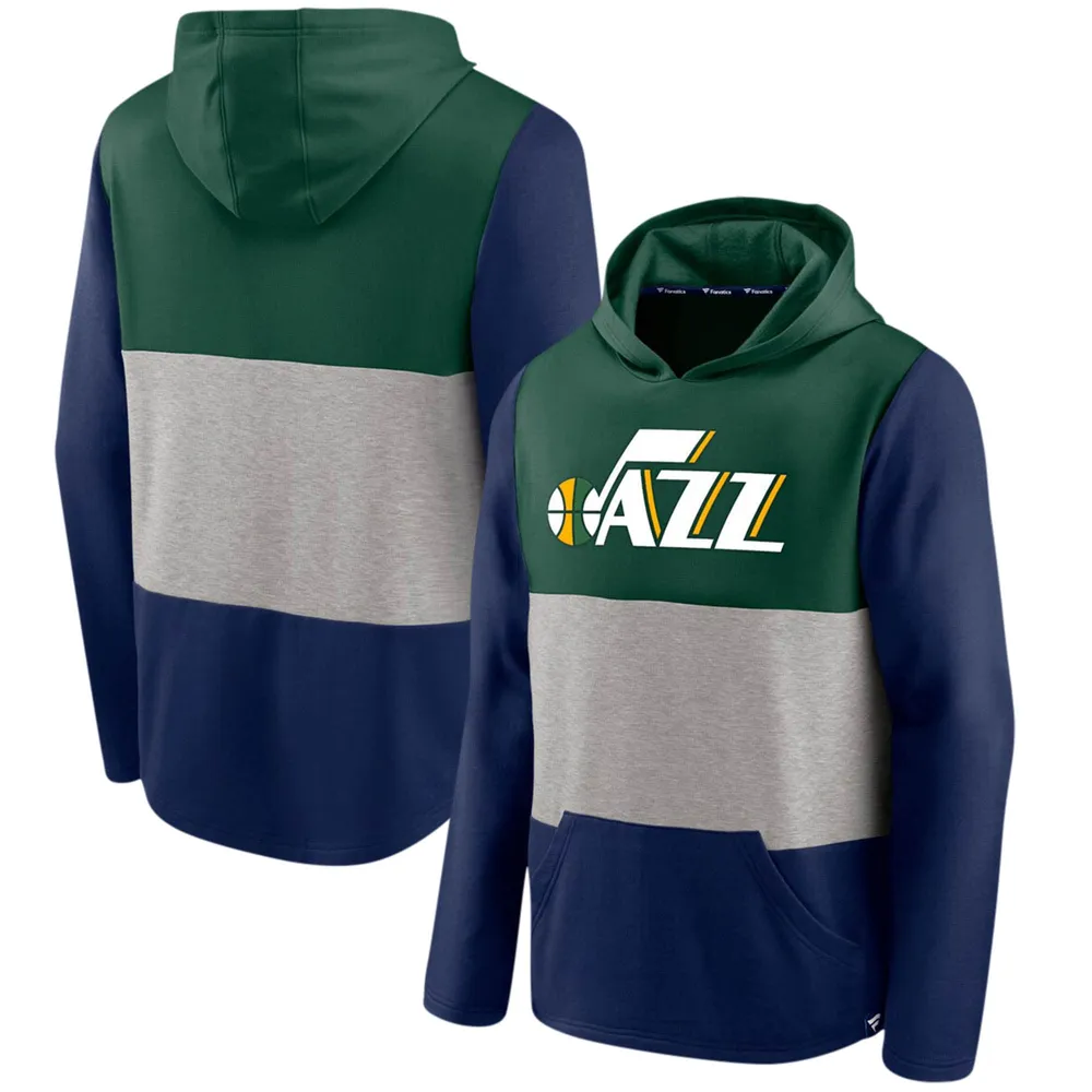 machine Vrouw Stroomopwaarts Lids Utah Jazz Fanatics Branded Linear Logo Comfy Colorblock Tri-Blend Pullover  Hoodie - Green/Navy | The Shops at Willow Bend