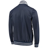 Men's G-III Sports by Carl Banks Navy Utah Jazz Big Shot Full-Zip Track Jacket