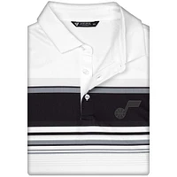 Men's Levelwear White Utah Jazz Onward Polo