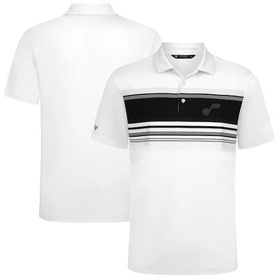 Men's Levelwear White Utah Jazz Onward Polo
