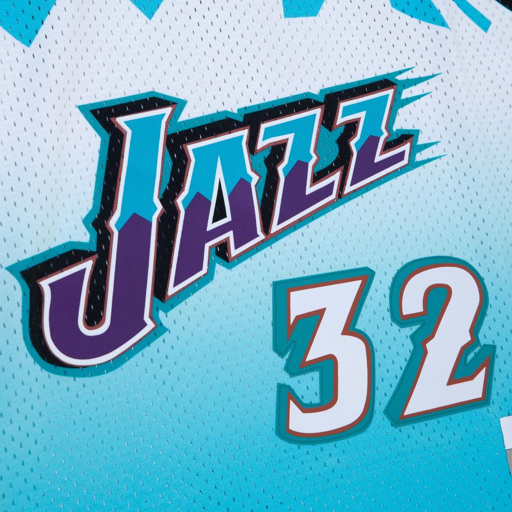 Lids Karl Malone Utah Jazz Mitchell & Ness Hardwood Classics 1996