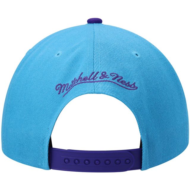 Mitchell & Ness Purple Utah Jazz Hardwood Classics Retroline Snapback Hat