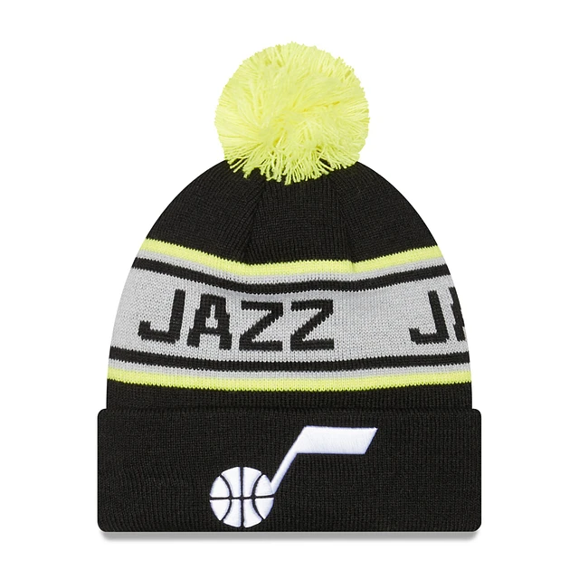 Pittsburgh Steelers Youth New Era Chilled Pom Knit Hat