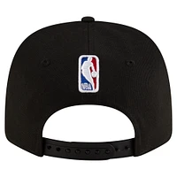 Casquette extensible à boutons-pression Jersey Hook 9SEVENTY Utah Jazz Statement Edition noire New Era pour homme