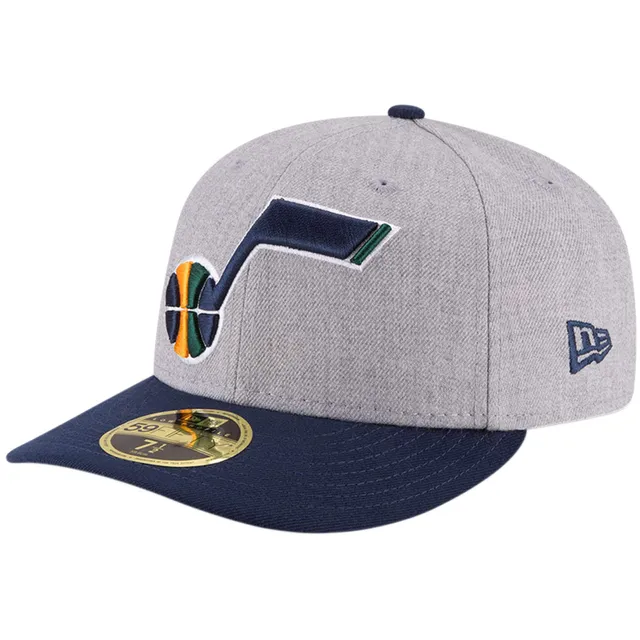 Lids Utah Jazz New Era Two-Tone 59FIFTY Fitted Hat - Charcoal/Olive