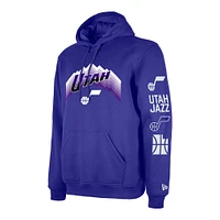 Men's New Era Purple Utah Jazz 2023/24 City Edition Big & Tall Pullover Hoodie