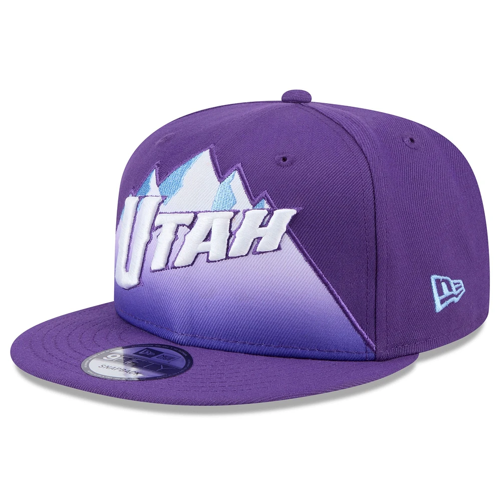 Men's New Era  Purple Utah Jazz 2024/25 City Edition 9FIFTY Snapback Hat