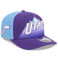 Casquette extensible à boutons-pression 9SEVENTY City Edition 2024/25 Utah Jazz de New Era pour homme