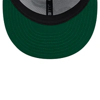 Casquette ajustée Utah Jazz Throwback 2Tone 59FIFTY New Era pour hommes, blanc/noir