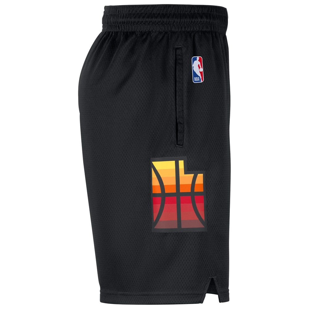 Men's Nike Black Utah Jazz 2020/21 City Edition Swingman Shorts