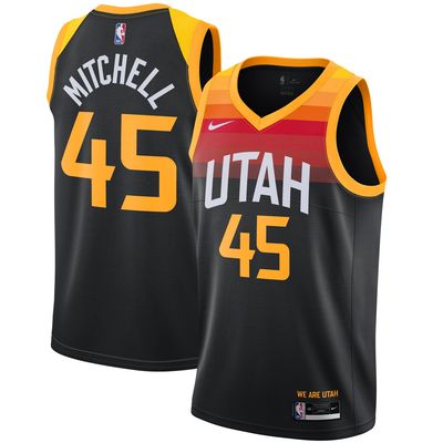 Nike Men's Nike Donovan Mitchell Utah Jazz 2021/22 Swingman Jersey - Edition | Bramalea City Centre