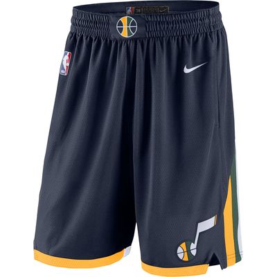 Men's Nike Navy 2019/20 Utah Jazz Icon Edition Swingman Shorts